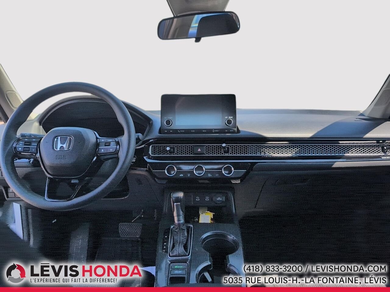 Honda Civic LX LX CVT 2025 Blanc Lévis - photo #18