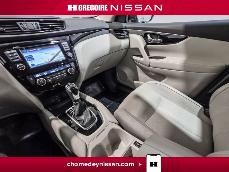 Nissan Qashqai CR7275 | SL * Cuir Beige * Mag * Caméra * Bas KM !! 2018 Bleu Laval - photo #22