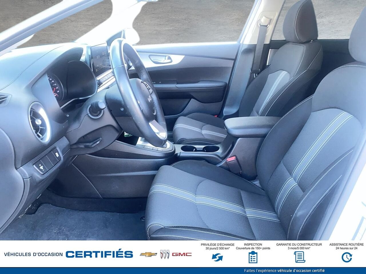 KIA FORTE LX/LXS LX IVT 2024 Blanc Montmagny - photo #7