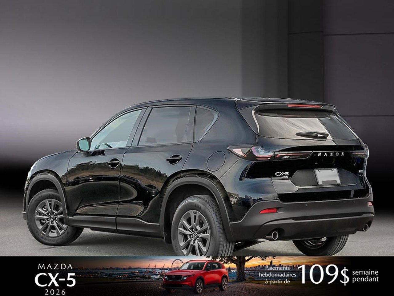 Mazda CX-5 JM3KMAHA6T0191323 2026 Noir de jais mica Mirabel - photo #3