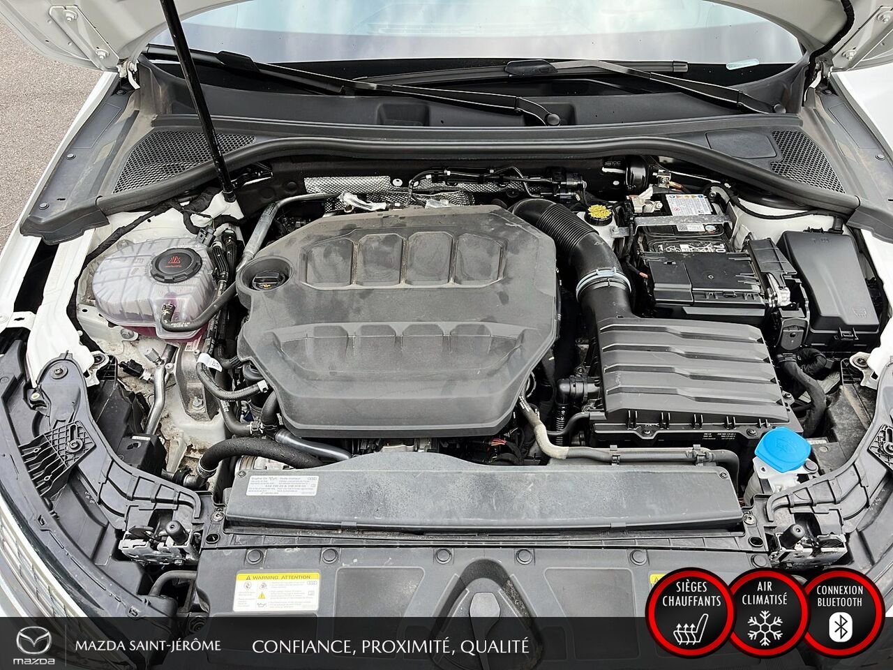 Audi A3 berline Technik 40 TFSI quattro | TOIT OUVRANT | MAGS NOIR | 2025 Blanc Saint-Jérôme - photo #24