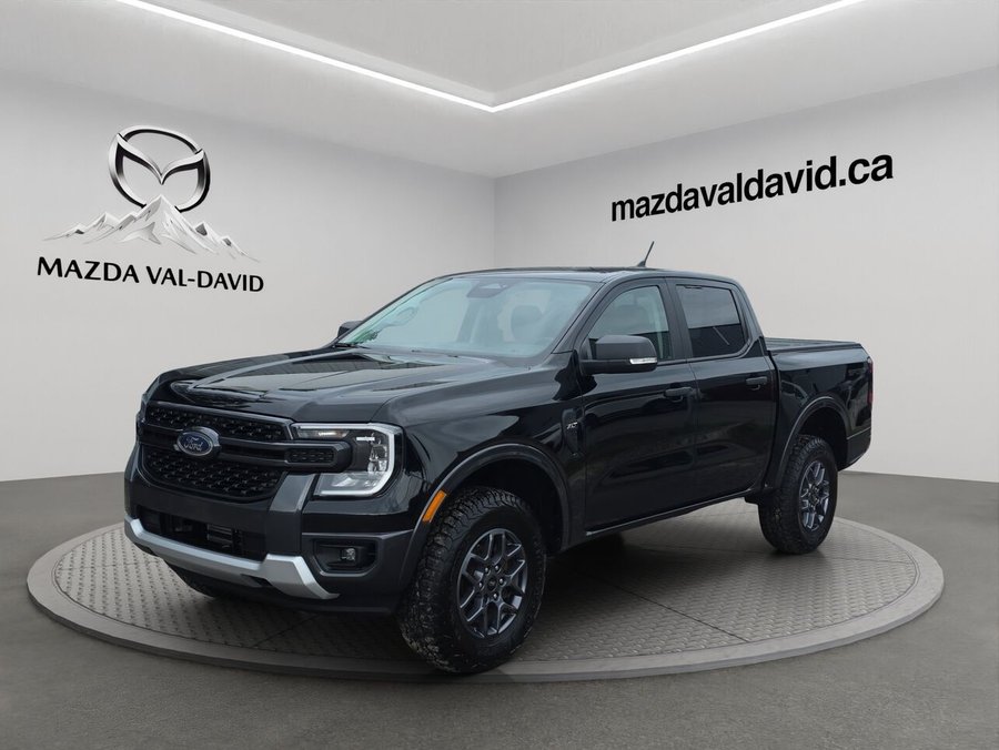 Ford Ranger XLT cabine SuperCrew 4RM caisse de 5 pi 2024 Noir