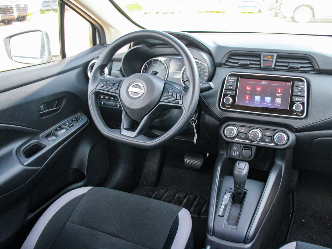 2025 Nissan Versa S CVT White Sherwood Park - photo #29