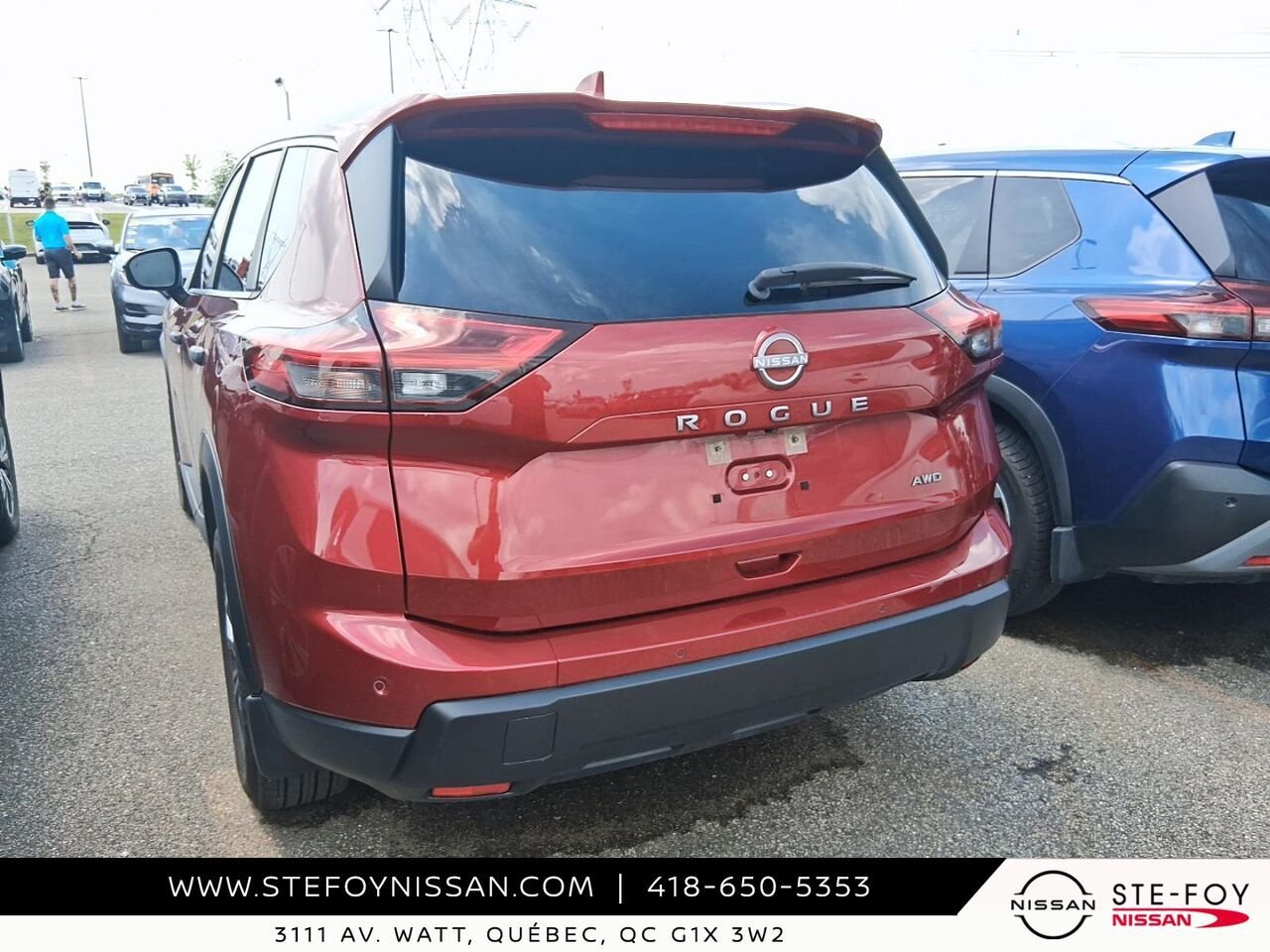 Nissan ROGUE S TRACTION INTEGRALE 2024 Rouge Ste-Foy - photo #1