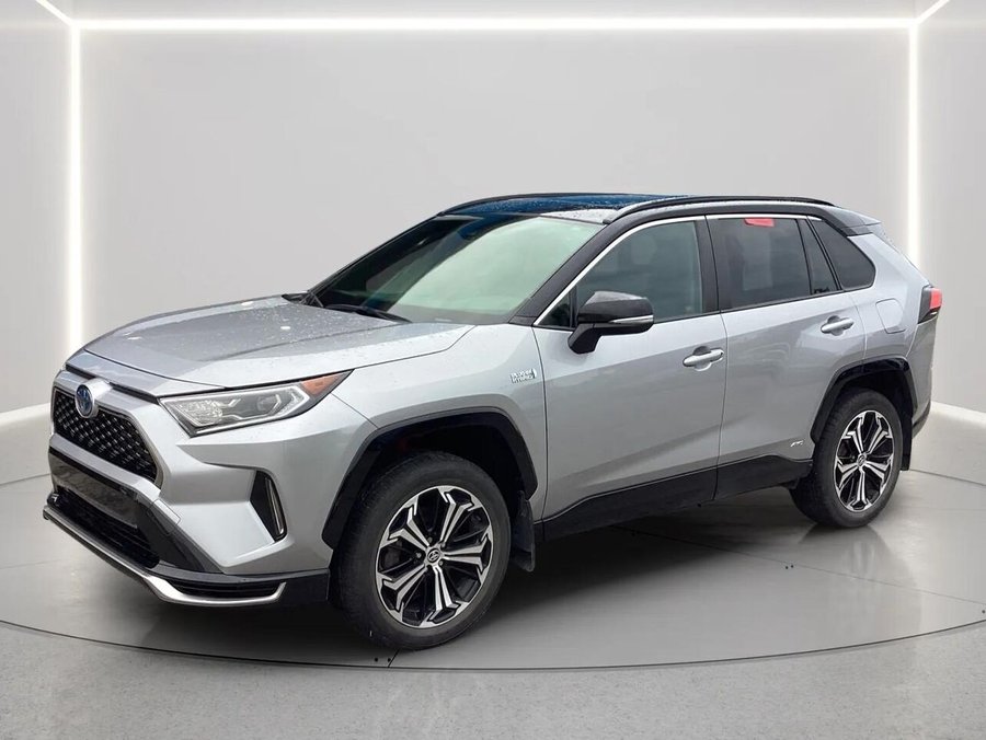 Toyota RAV4 Prime 2021 2021 Ciel argent métallisé avec toit noir