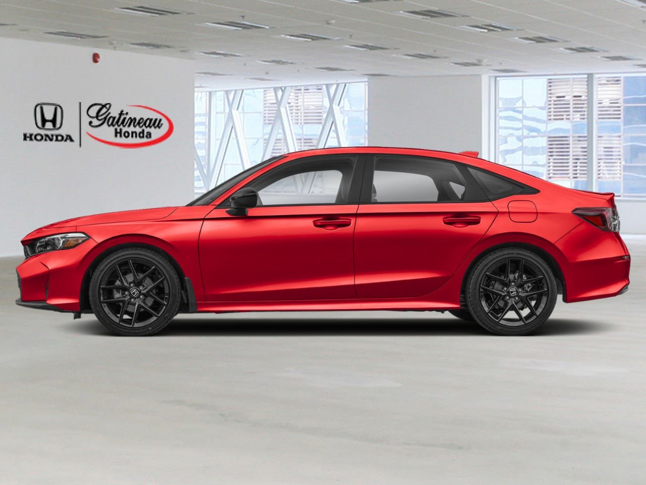 2026 Honda Civic Berline Sport CVT Red Gatineau - photo #2