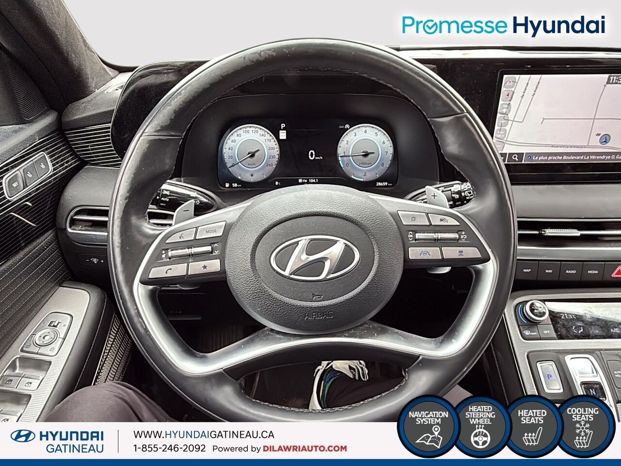 2024 Hyundai Palisade Red Gatineau - photo #11