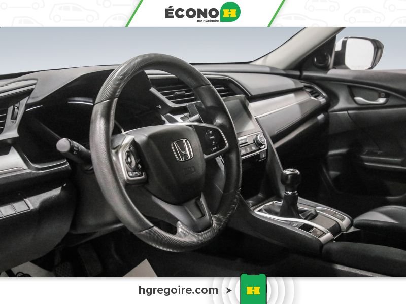 2016 Honda Civic White Laval - photo #9