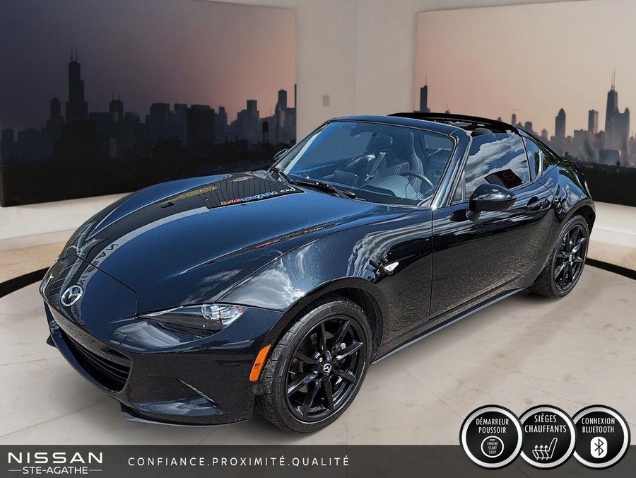 Mazda MX-5 RF GS-P | TOIT RIGIDE ESCAMOTABLE | MANUELLE 6 VITESSES | PROPULSION 2022 Noir