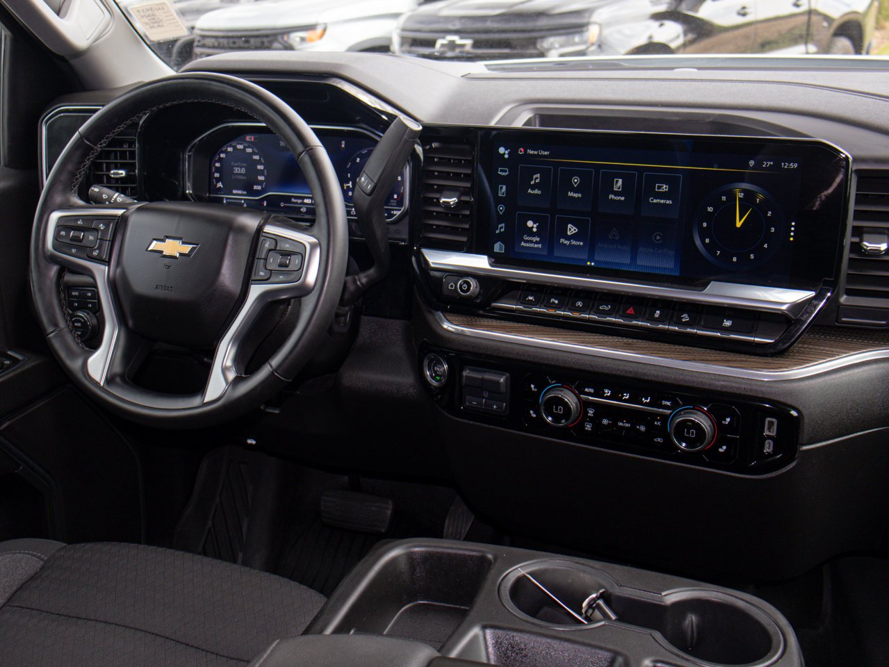 2024 Chevrolet Silverado 1500 4WD Crew Cab 147 LT White Sherwood Park - photo #26