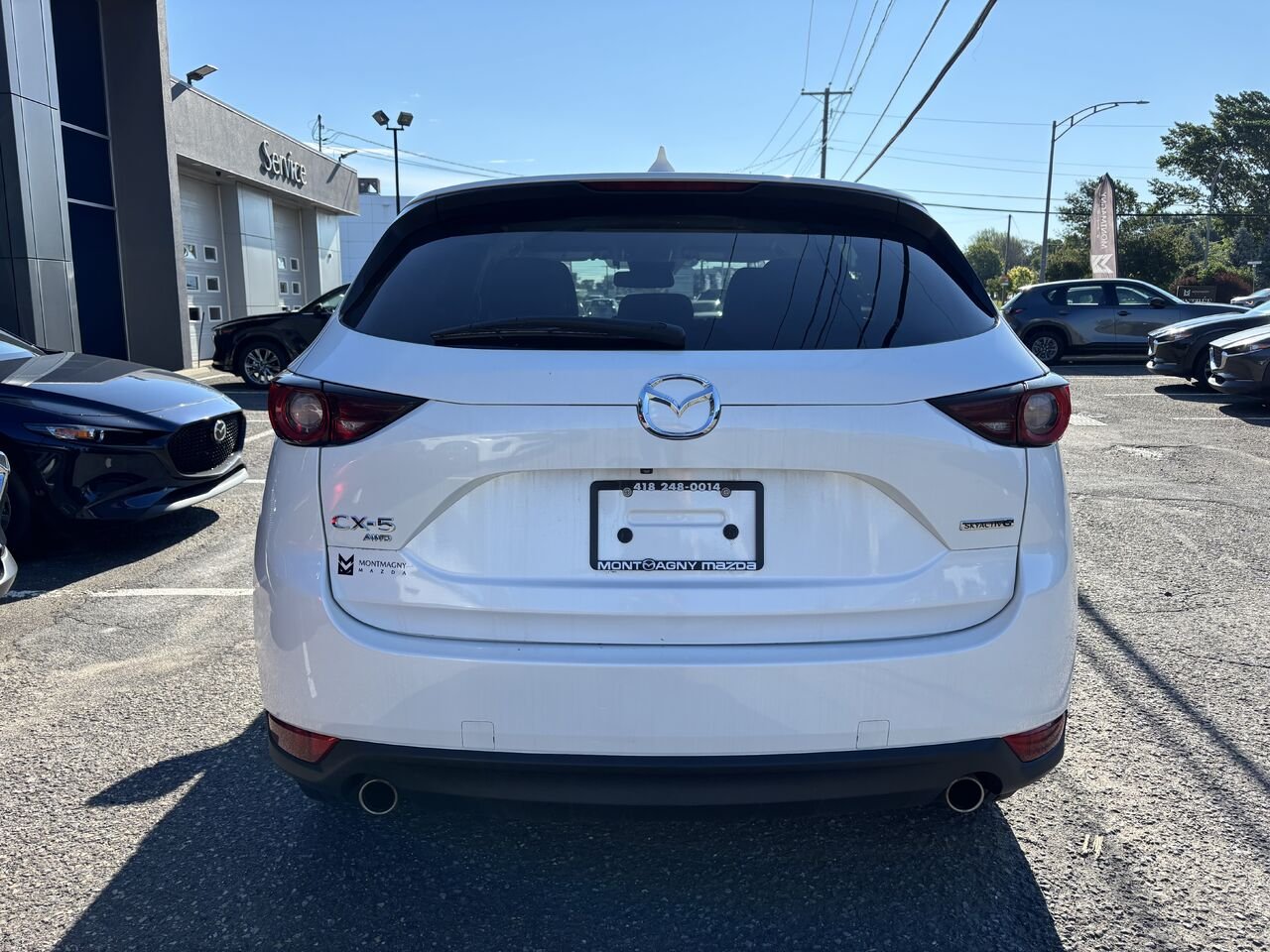 2021 Mazda CX-5 GS TI White Montmagny - photo #5