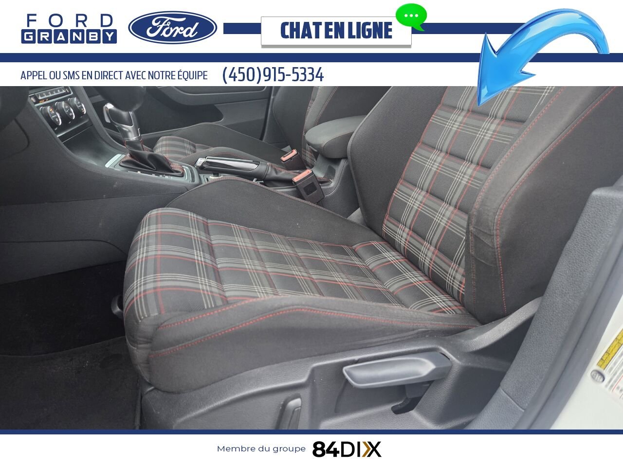 Volkswagen Golf GTI 2016 Blanc Granby - photo #18