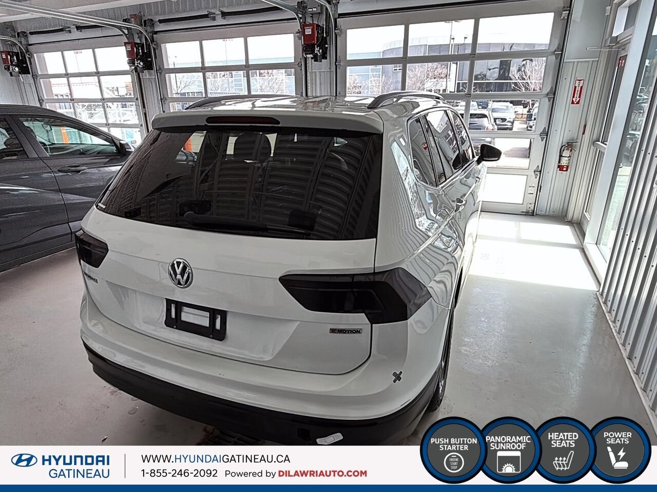 2020 Volkswagen Tiguan Comfortline 4MOTION White Ottawa & Gatineau - photo #7