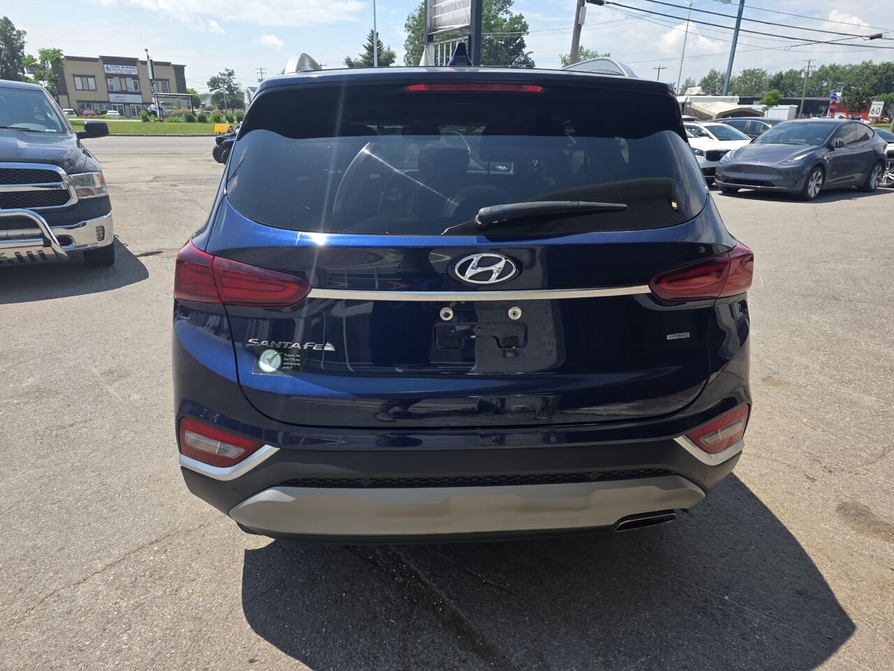 Hyundai Santa Fe 2020 Bleu Longueuil, - photo #4
