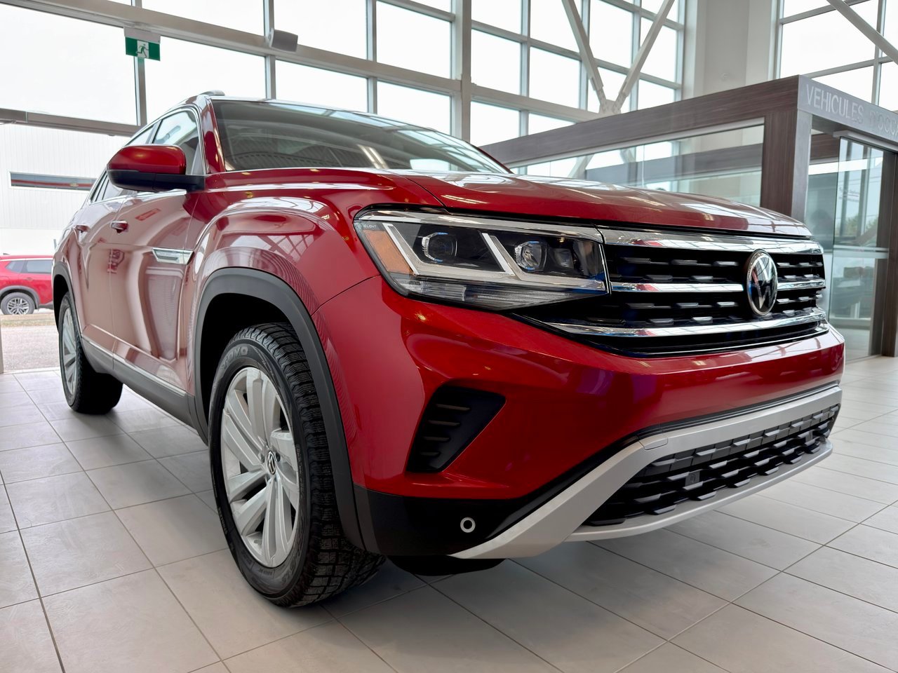 Volkswagen Atlas Cross Sport 2021 Rouge Notre-Dame-des-Prairies - photo #6