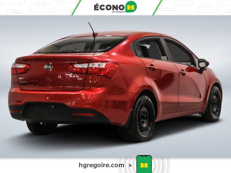 Kia Rio 730364 | LX GR ÉLEC 2015 Rouge Laval - photo #7