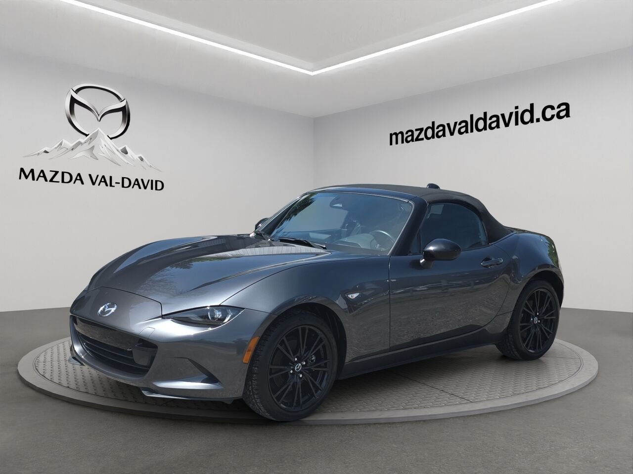 Mazda MX-5 GS BM, NAVIGATION, CAMÉRA DE RECUL, DÉCAPOTABLE 2024 Gris Val-David - photo #0