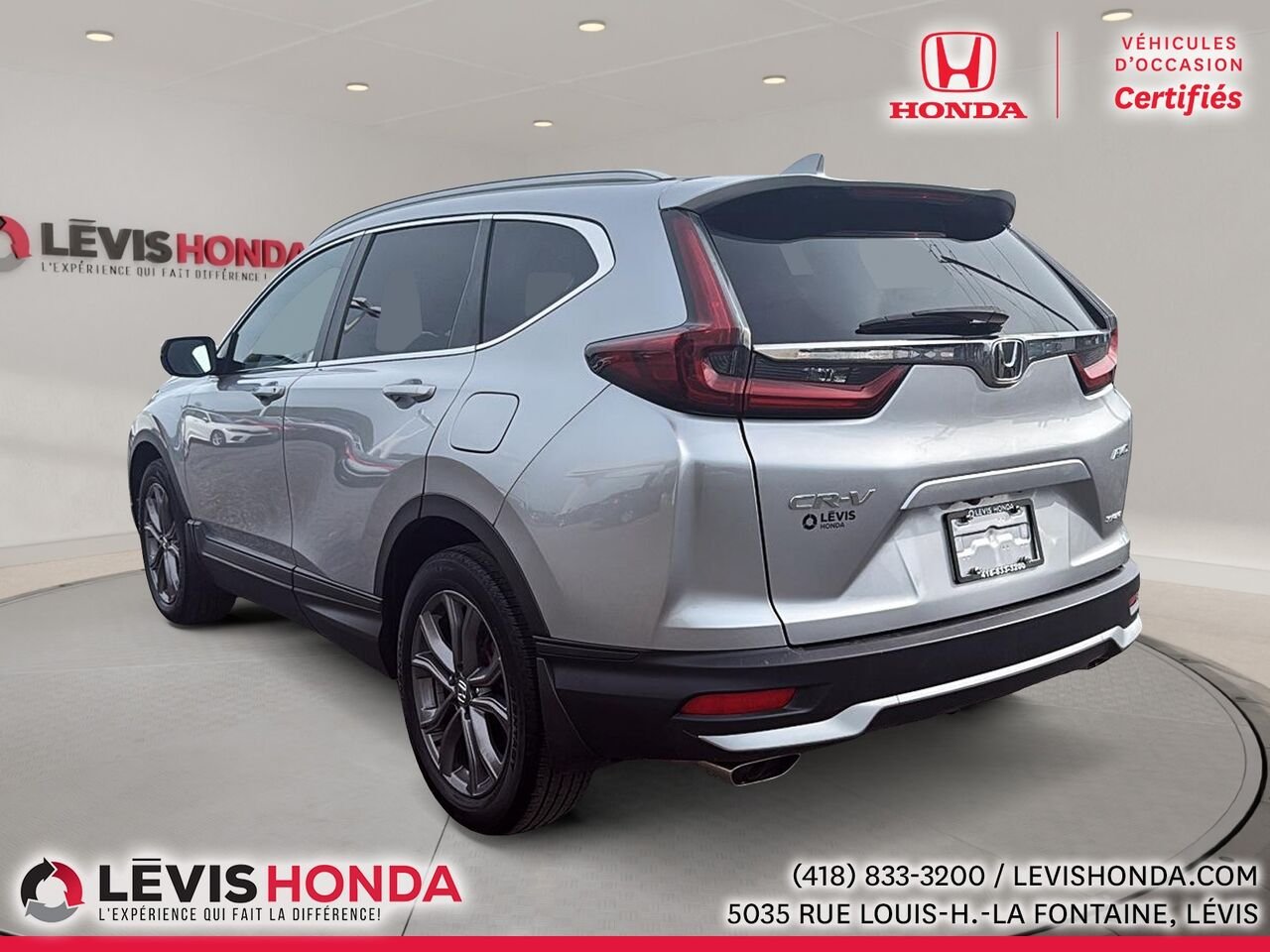 2021 Honda CR-V Sport AWD Sport Traction Intégrale Silver Lévis - photo #7