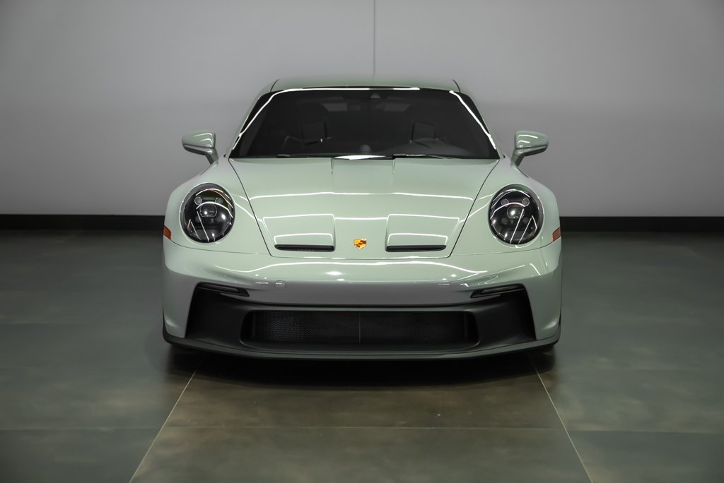 Porsche 911 GT3 coupé 2022 Gris Kirkland - photo #1