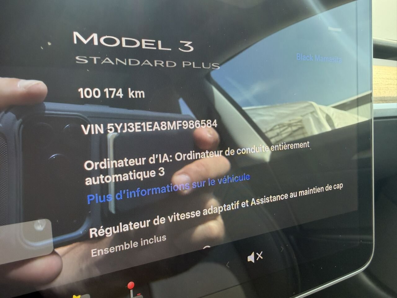 2021 Tesla Model 3 STANDARD RANGE PLUS Black Laval - photo #24