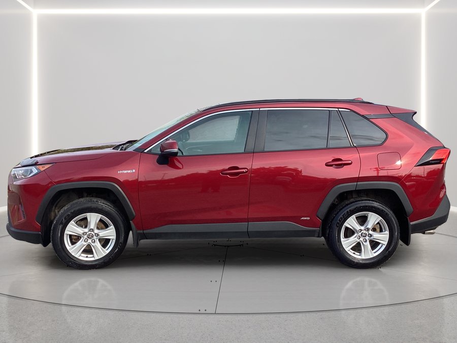 Toyota RAV4 hybride XLE TI 2021 2021 Rouge rubis nacré