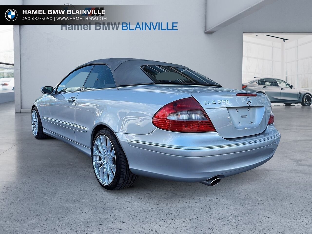 2007 Mercedes-Benz Classe-CLK 2 portes Cabriolet, 3,5 L Silver Blainville - photo #6