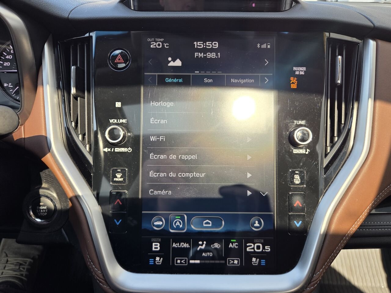 2022 SUBARU OUTBACK Blue Mont-Laurier - photo #22