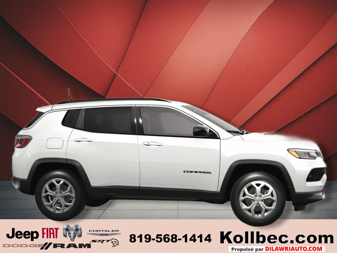 Jeep Compass Sport 4x4 2025 Blanc éclatant Ottawa & Gatineau - photo #3