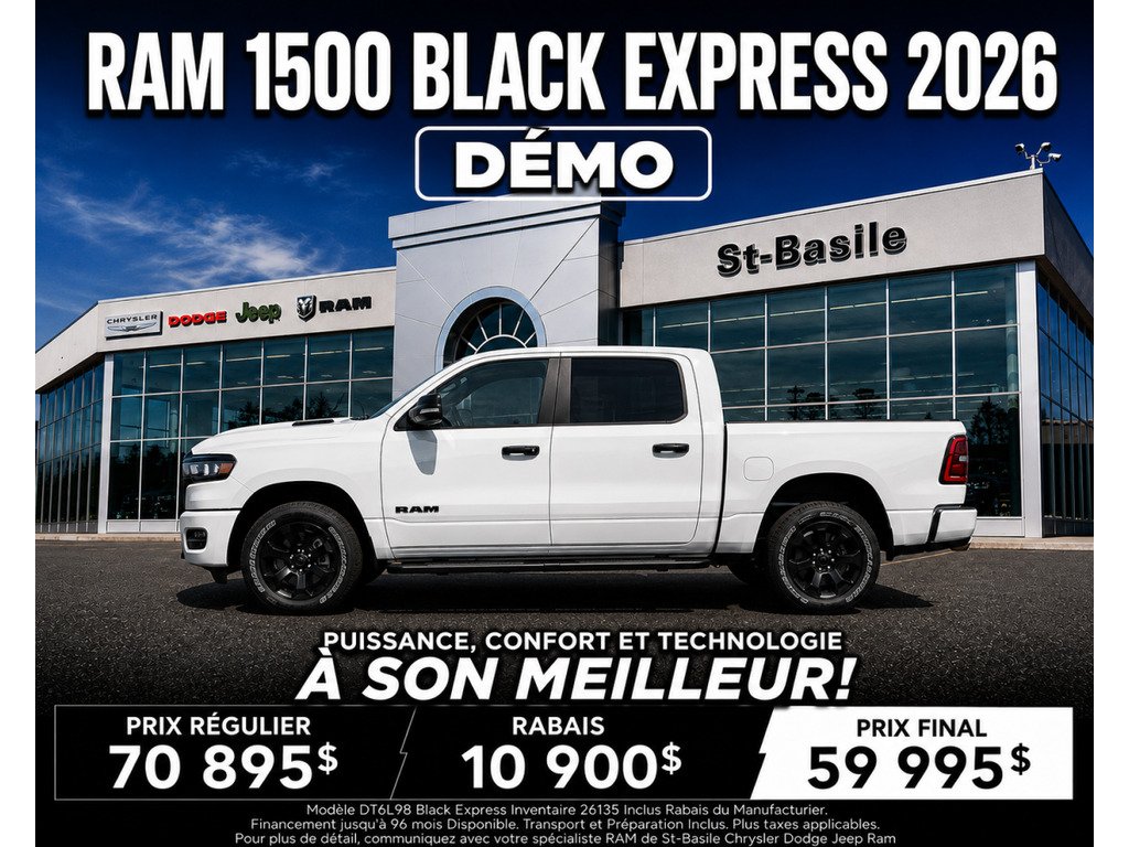 2026 Ram 1500 White Saint-Basile-le-Grand - photo #2