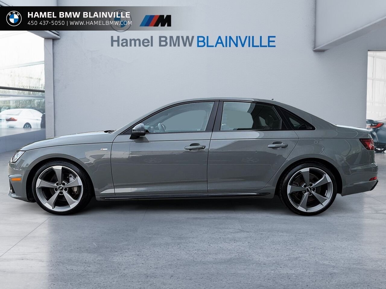 Audi berline A4 Progressiv 45 TFSI quattro 2019 Gris Blainville - photo #5