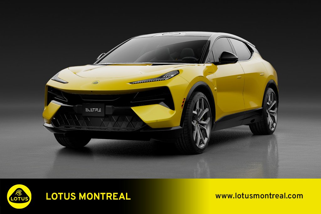 Lotus Eletre 2026 Jaune Kirkland - photo #0