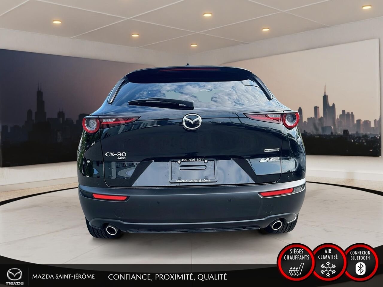 Mazda CX-30 GT | TOIT OUVRANT | CUIR | AWD | 2026 Noir Saint-Jérôme - photo #6