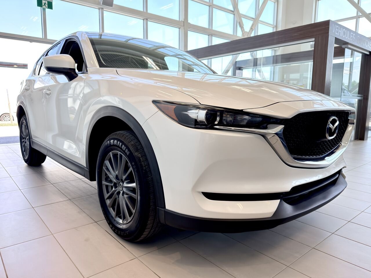 Mazda CX-5 2017 Blanc Notre-Dame-des-Prairies - photo #6