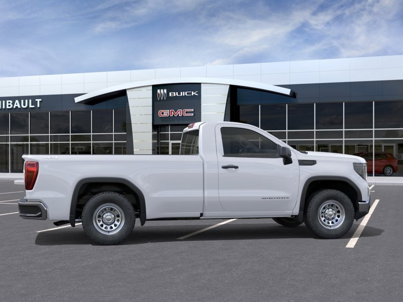 GMC SIERRA 1500 Pro cabine classique 4RM 140 po 2026 Blanc Sherbrooke - photo #4