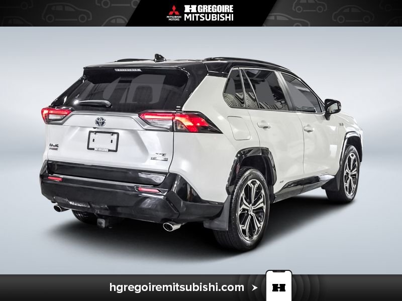 2023 Toyota RAV4 Prime White Blainville - photo #8