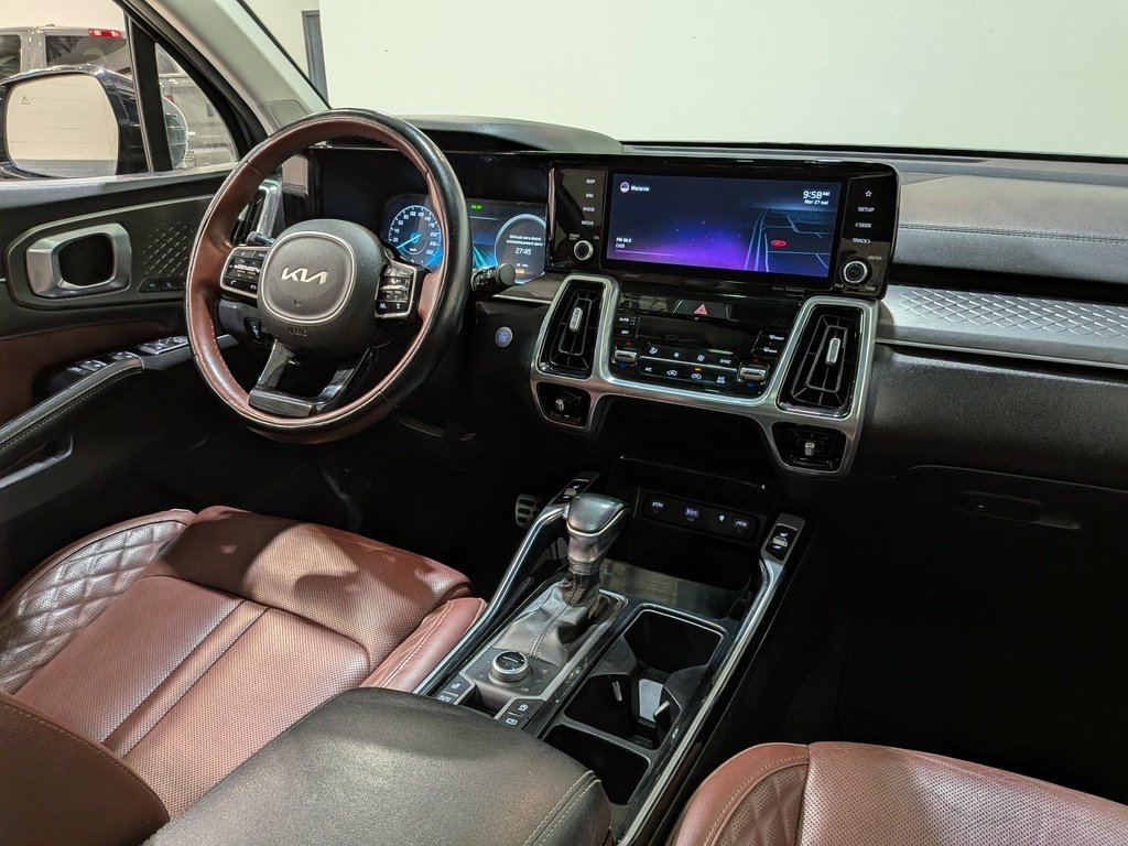 Kia Sorento SX AWD w/Burgundy Leather 2022 Gris Val-David - photo #21