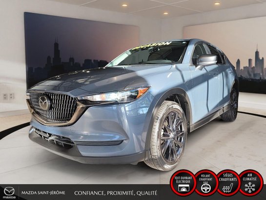 Mazda CX-5 Édition Kuro | CUIR | TOIT OUVRANT | AWD | 2021 Gris
