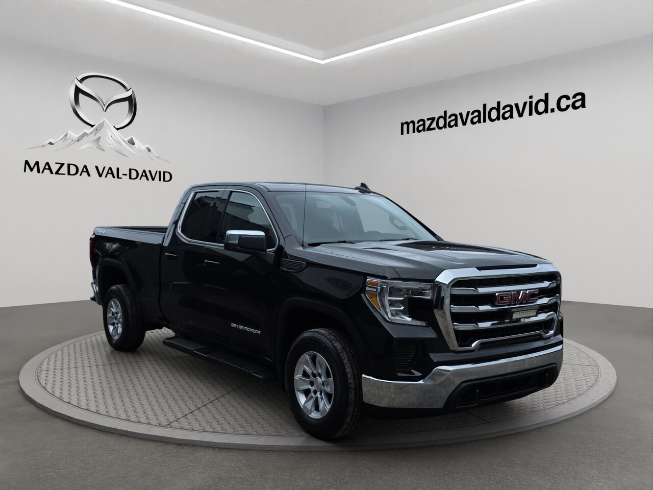 2019 GMC Sierra 1500 SLE cabine double 4RM 147 po, Sièges électriques, Volant chauffant Black Val-David - photo #4