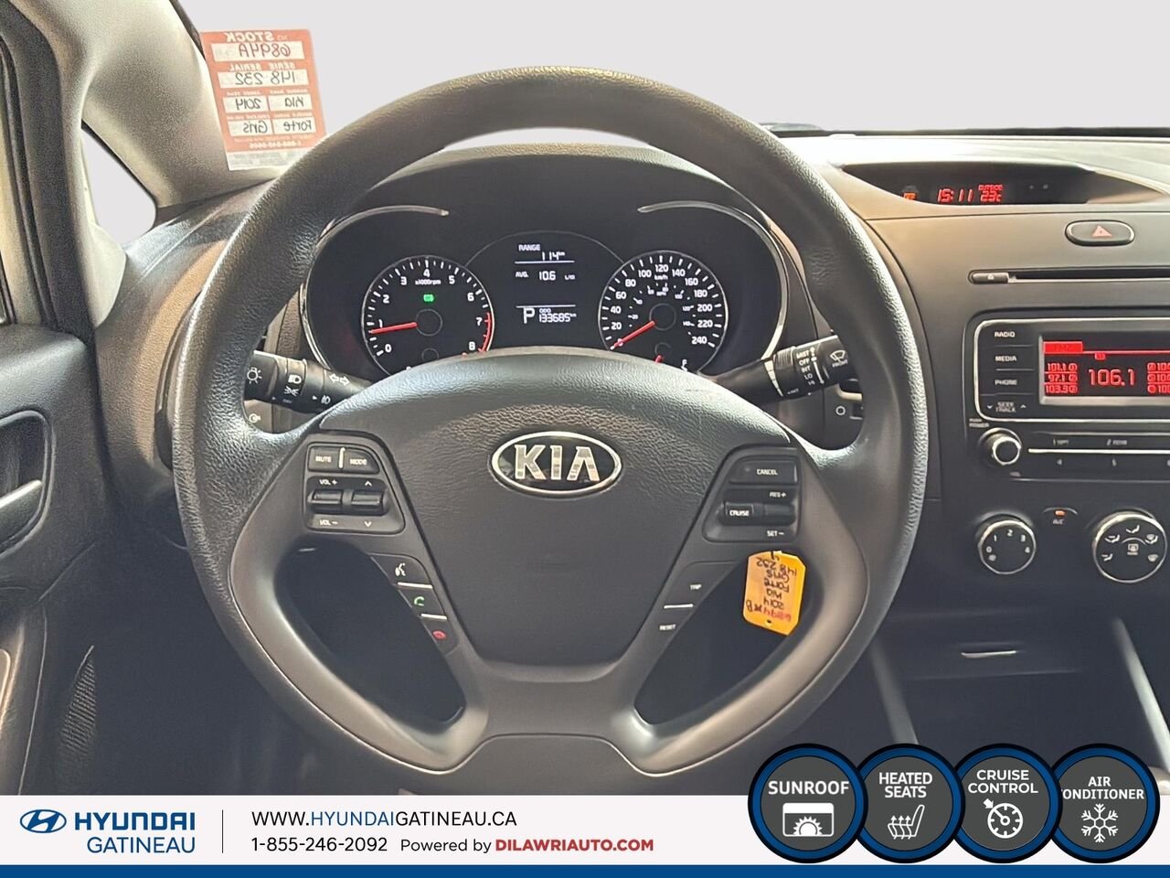 2014 Kia Forte Silver Gatineau - photo #9