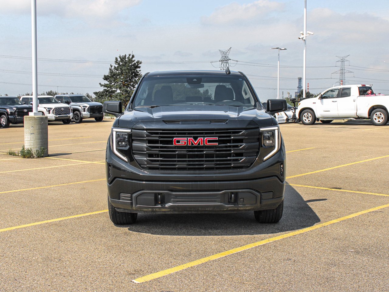 2024 GMC Sierra 1500 4WD Crew Cab 147 Pro Black Sherwood Park - photo #2