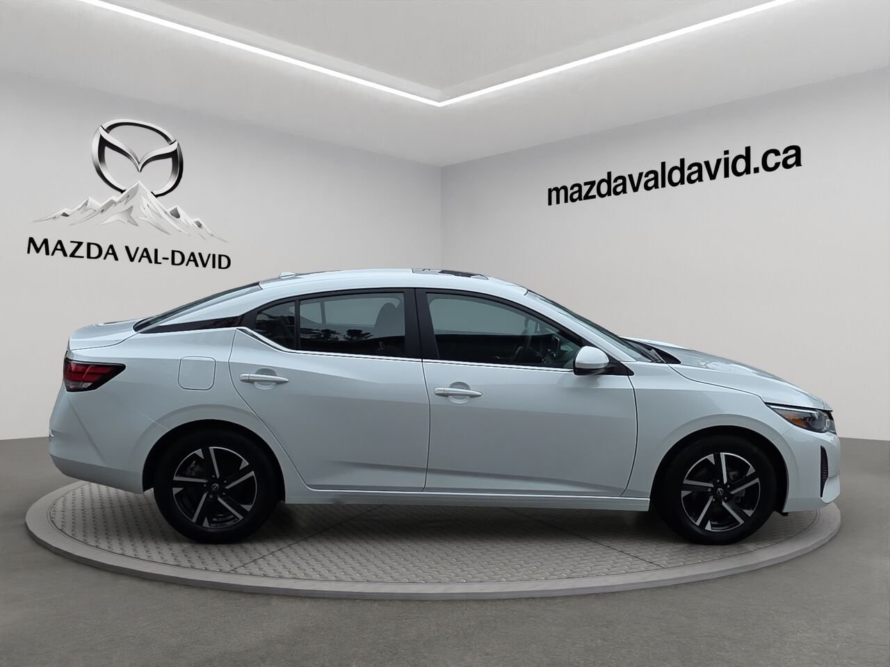 2024 Nissan Sentra SV CVT, toit ouvrant, écran tactile, sièges chauffants White Val-David - photo #3