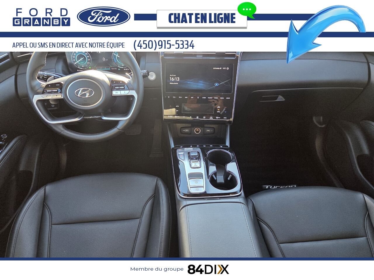 2024 Hyundai Tucson Hybrid Blue Granby - photo #8