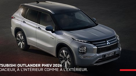 Mitsubishi Outlander PHEV 2026 : Vers une conduite hybride plus économique et écoresponsable