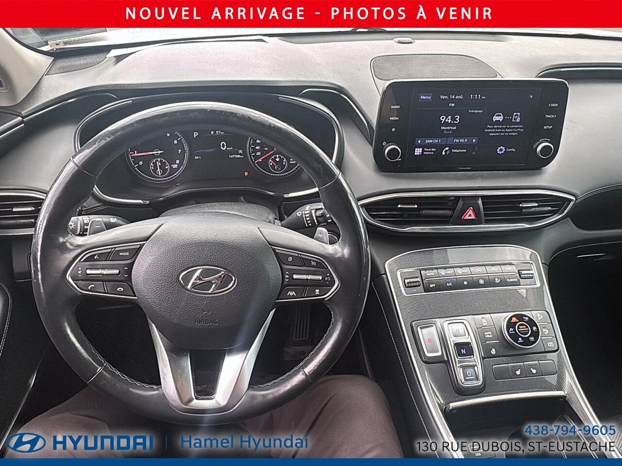 2022 Hyundai Santa Fe White Saint-Eustache - photo #13