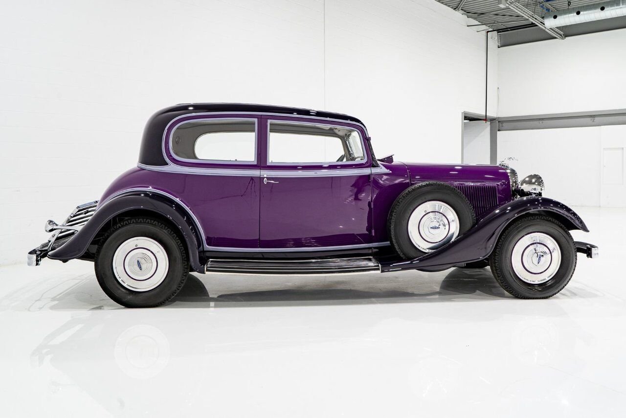 1933 Lincoln KB Victoria Coupe One Of 18 Built, And The Only Known Surviving **PRICE IN USD** Purple Montreal - photo #33
