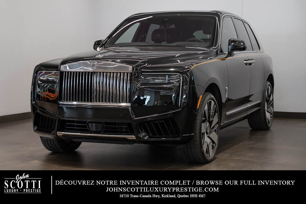 2025 Rolls-Royce Cullinan Black Kirkland - photo #0