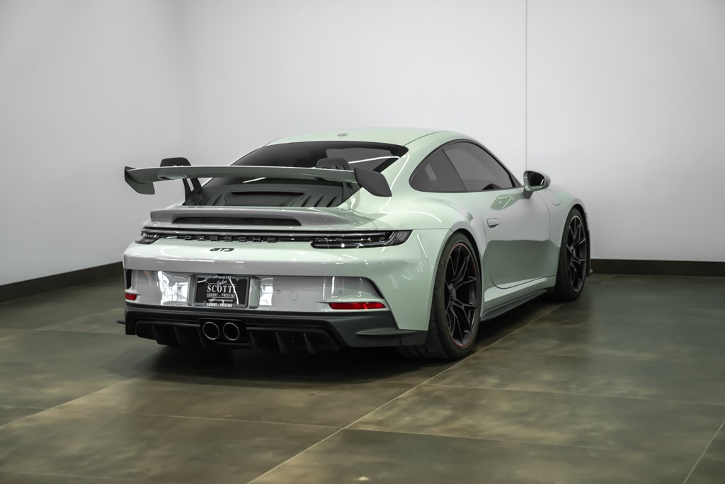 Porsche 911 GT3 coupé 2022 Gris Kirkland - photo #3
