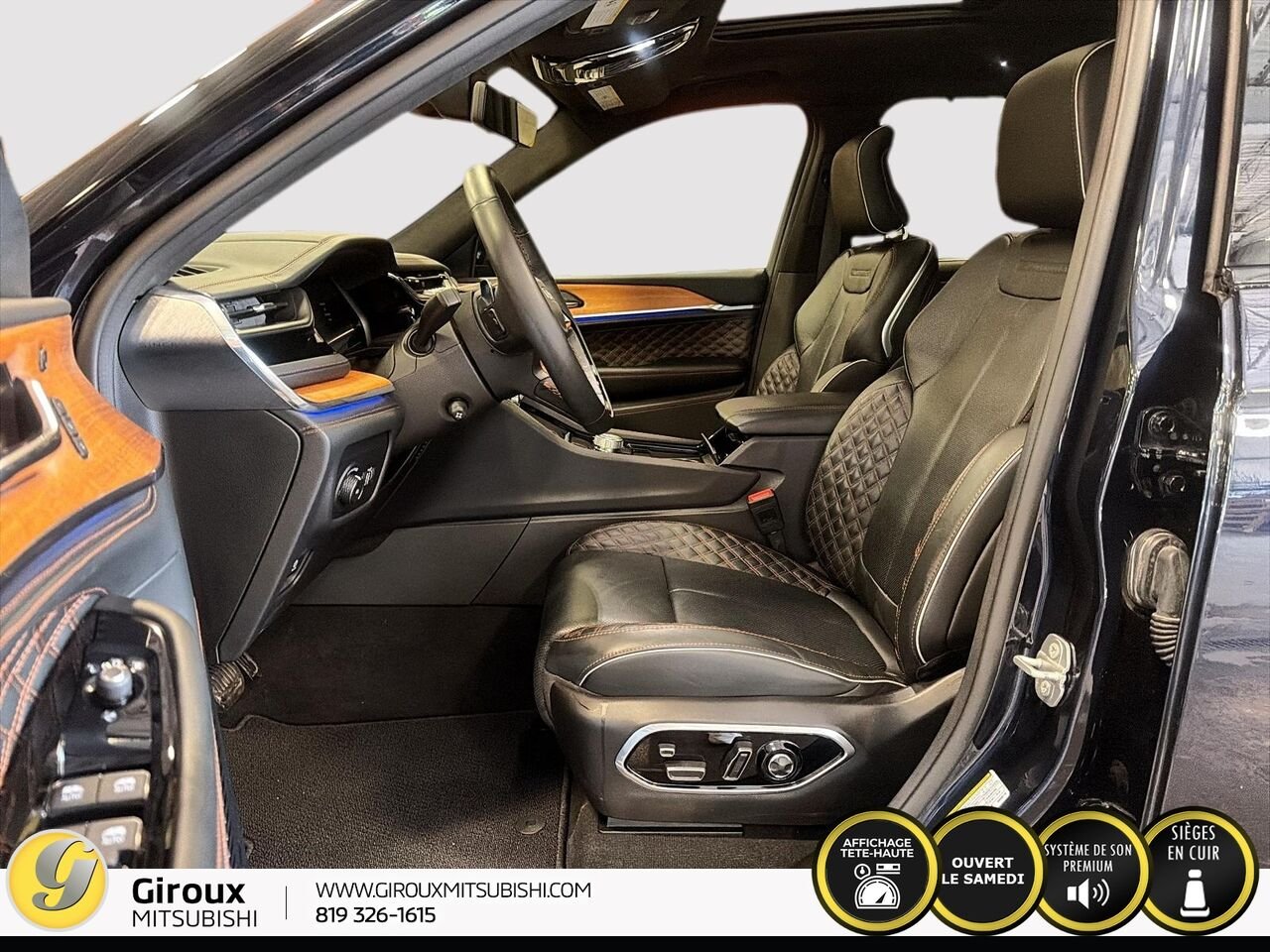 2024 JEEP GRAND CHEROKEE L SUMMIT Blue Sainte-Agathe-des-Monts - photo #8