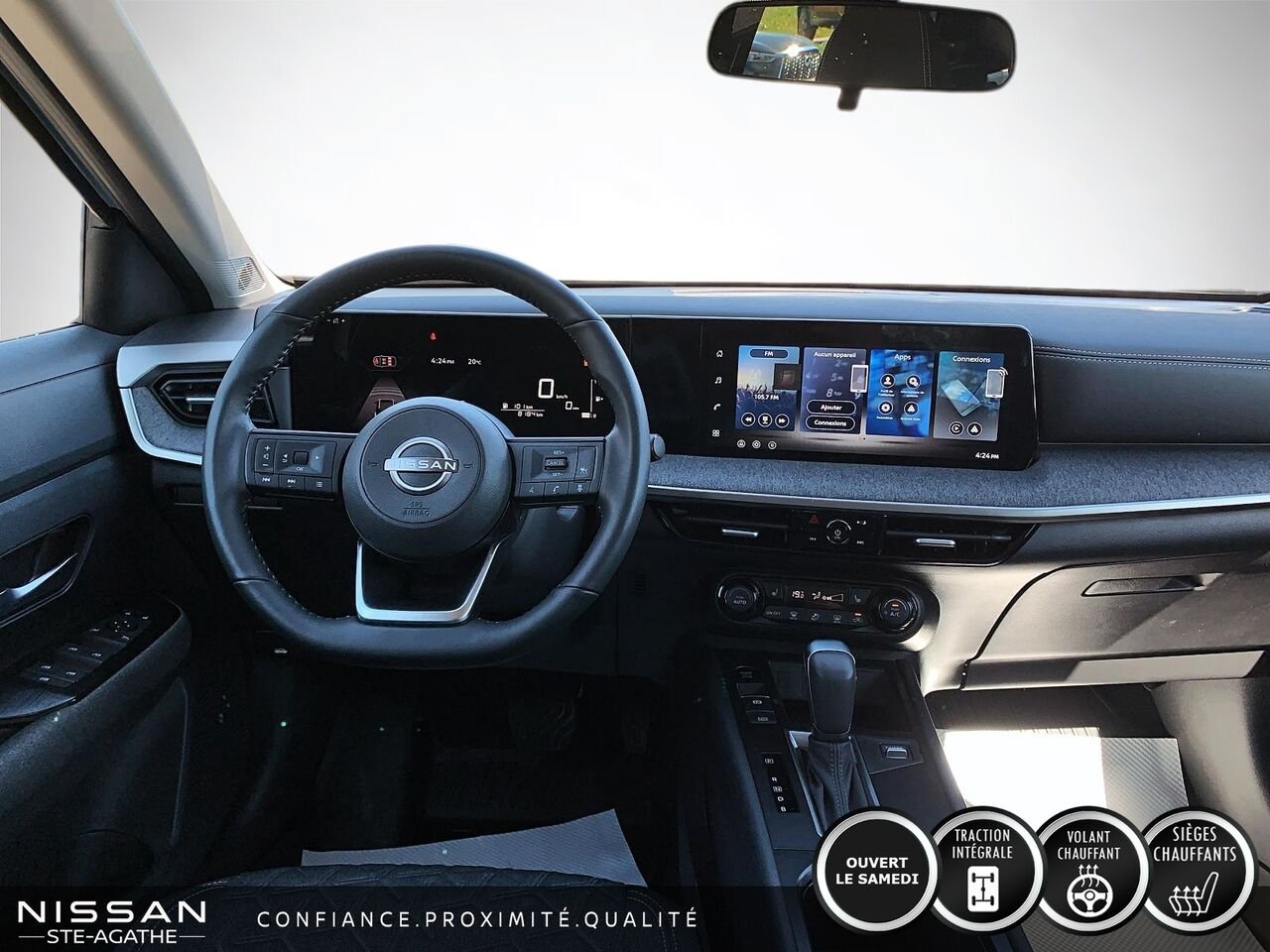 2026 Nissan Kicks SV | AWD | BANCS CHAUFFANTS | MAGS | White Saint-Jérôme - photo #9