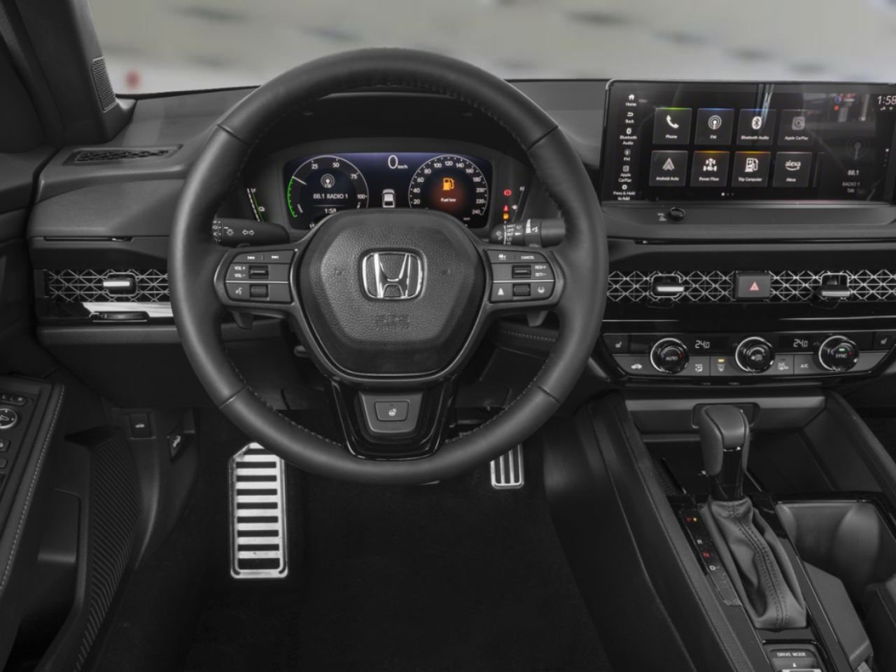 HONDA Accord Hybride Sport-L eCVT 2026 Gris météorite métallisé Lévis - photo #11